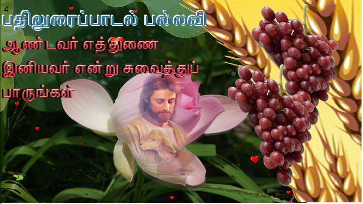 கடவுள் அன்பாய் இருக்கிறார்