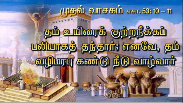 வழியில் அவர் தம் சீடரை நோக்கி, நான் யார் என மக்கள் சொல்கிறார்கள்?.