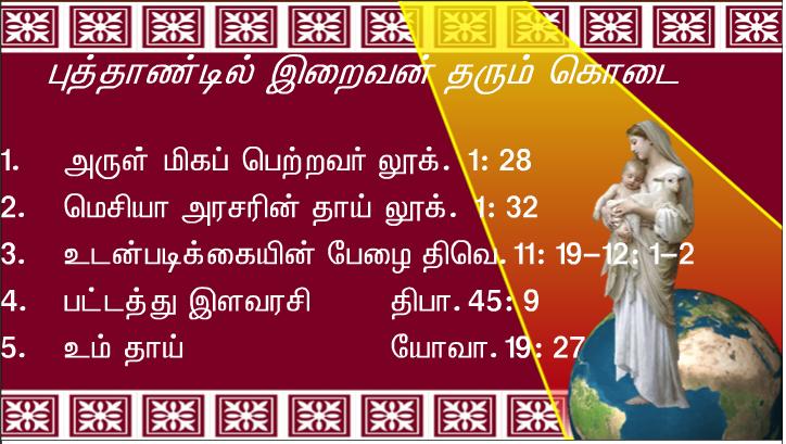 மரியா இந்நிகழ்ச்சிகளையெல்லாம் தம் உள்ளத்தில் இருத்திச் சிந்தித்துக் கொண்டிருந்தார்அ.