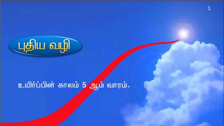 வழியும் உண்மையும் வாழ்வும் நானே. என் வழியாய் அன்றி எவரும் தந்தையிடம் வருவதில்லை, என்கிறார் ஆண்டவர்