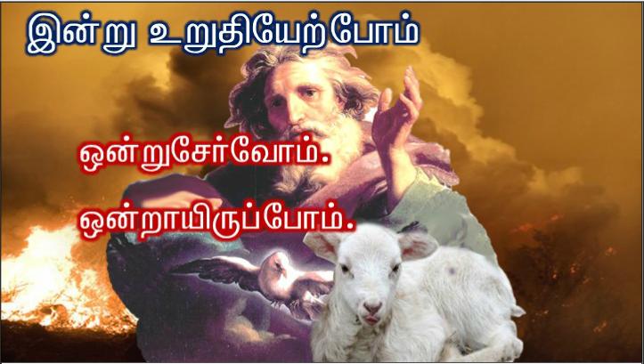 தம் ஒரே மகன் மீது நம்பிக்கை கொள்ளும் எவரும் அழியாமல் நிலைவாழ்வு பெறும் பொருட்டு 
அந்த மகனையே அளிக்கும் அளவுக்குக் கடவுள் உலகின்மேல் அன்பு கூர்ந்தார்.