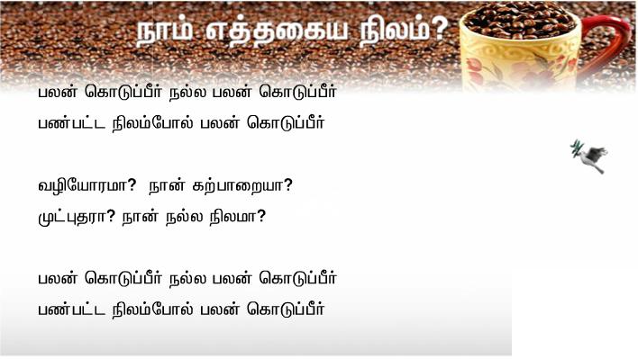 இறைவனின் வார்த்தையே விதை, அதை விதைப்பவர் கிறிஸ்துவே: அவரைக் கண்டடைபவர் எல்லாரும் என்றென்றும் நிலைத்திருப்பர்.