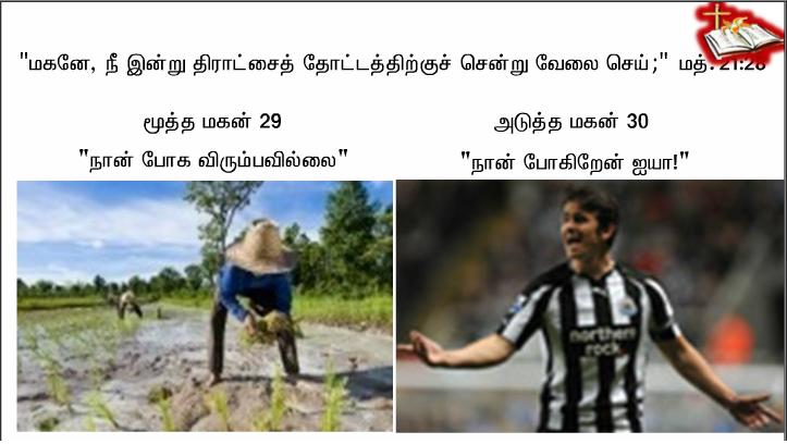வரிதண்டுவோரும் விலைமகளிரும் உங்களுக்கு முன்பாகவே இறiயாட்சிக்கு உட்படுவர் என உறுதியாக உங்களுக்குச் சொல்கிறேன்