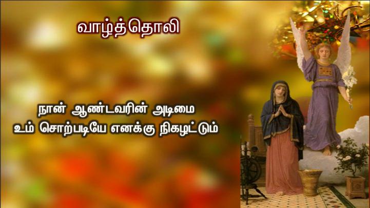 மரியா, அஞ்சவேண்டாம்: கடவுளின் அருளைக் கண்டடைந்துள்ளீர்.